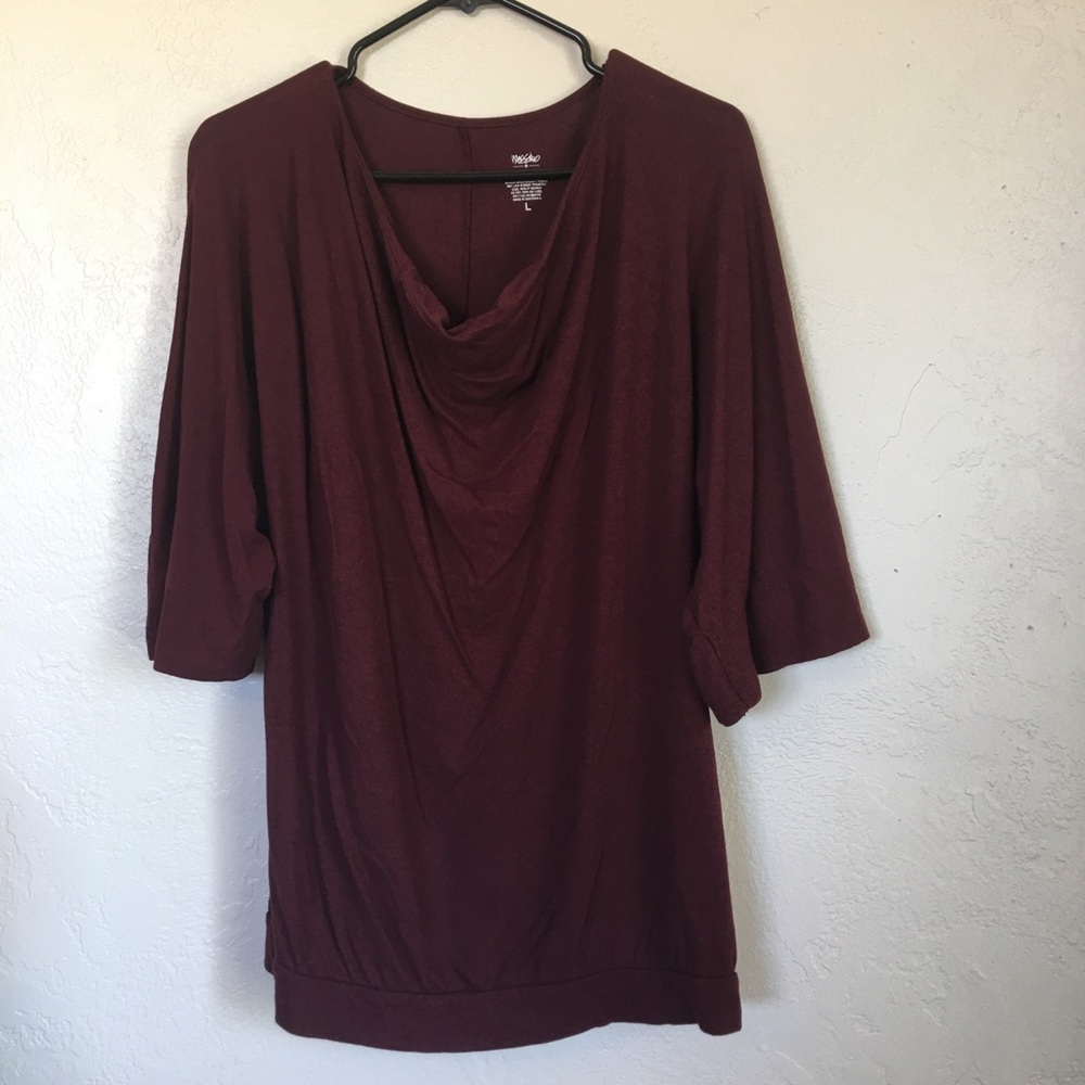 Mossimo cowl neck top